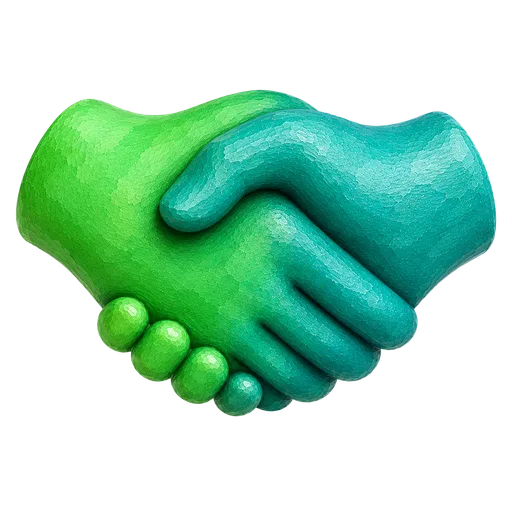 A handshake representing trusted co-brokerage