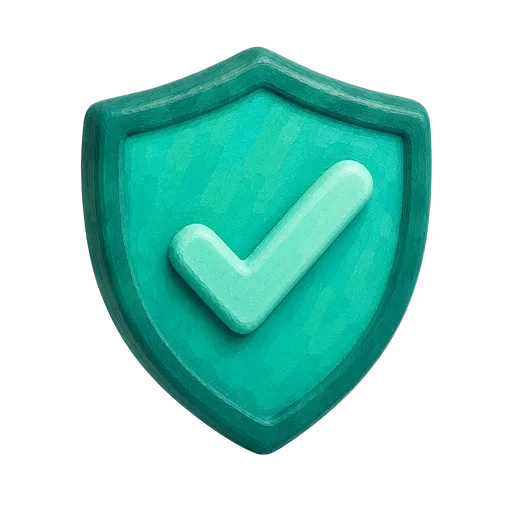 A shield representing platform trust and safety